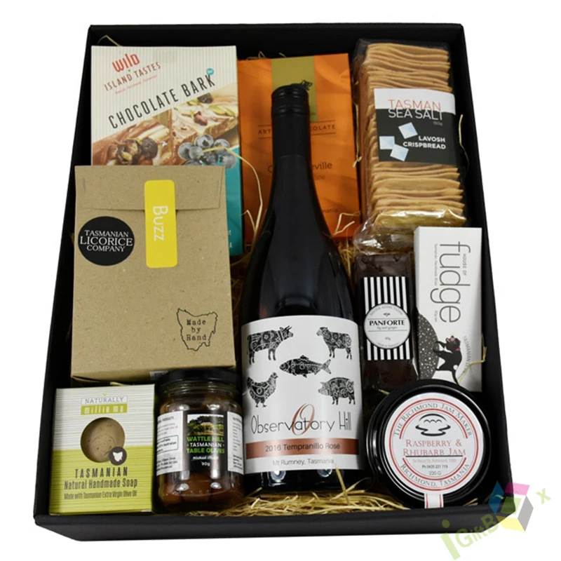 Wine Bottle Packaging Box Custom Paper Packaging Box Single Pack Wine Carton Box