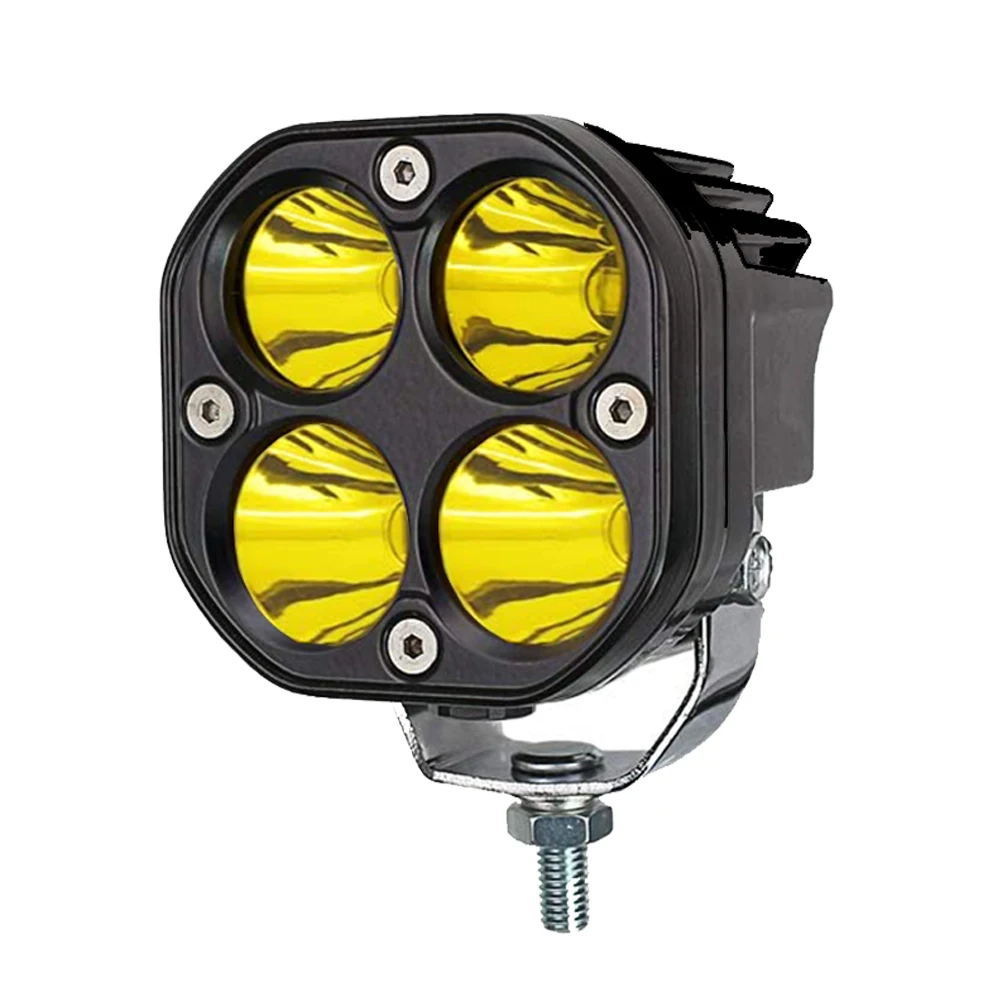 3 Inch 40W Motorcycle fog Spotlight LED Headlights Motorbike Auxiliary Lights fit for Truck Off Road 4X4 ATV Boat