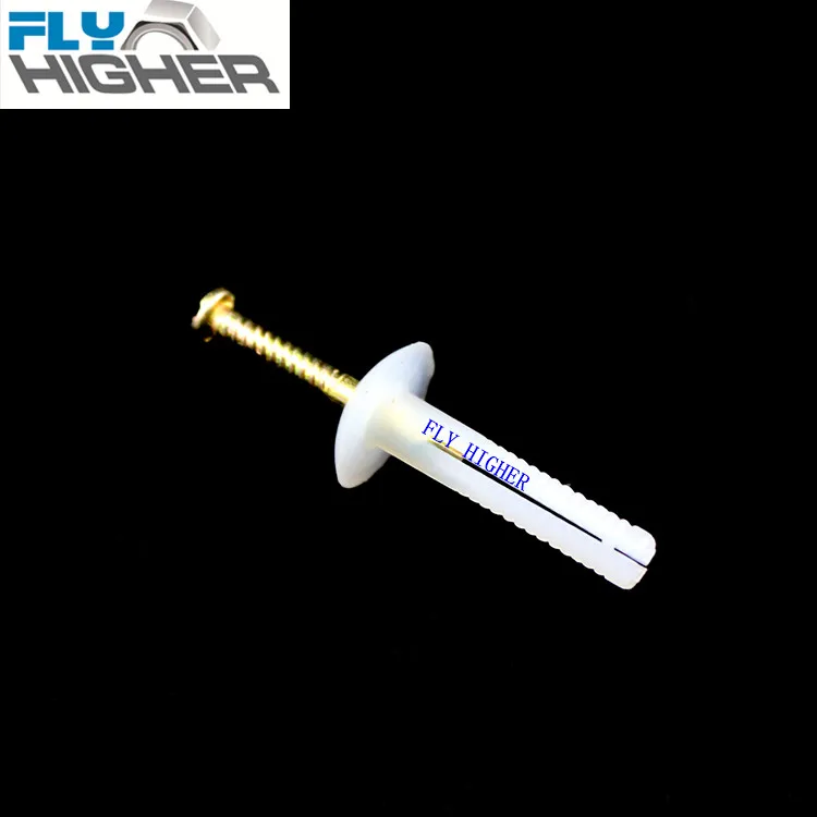 5x25 Plastic Mushroom head hammer nail in anchor