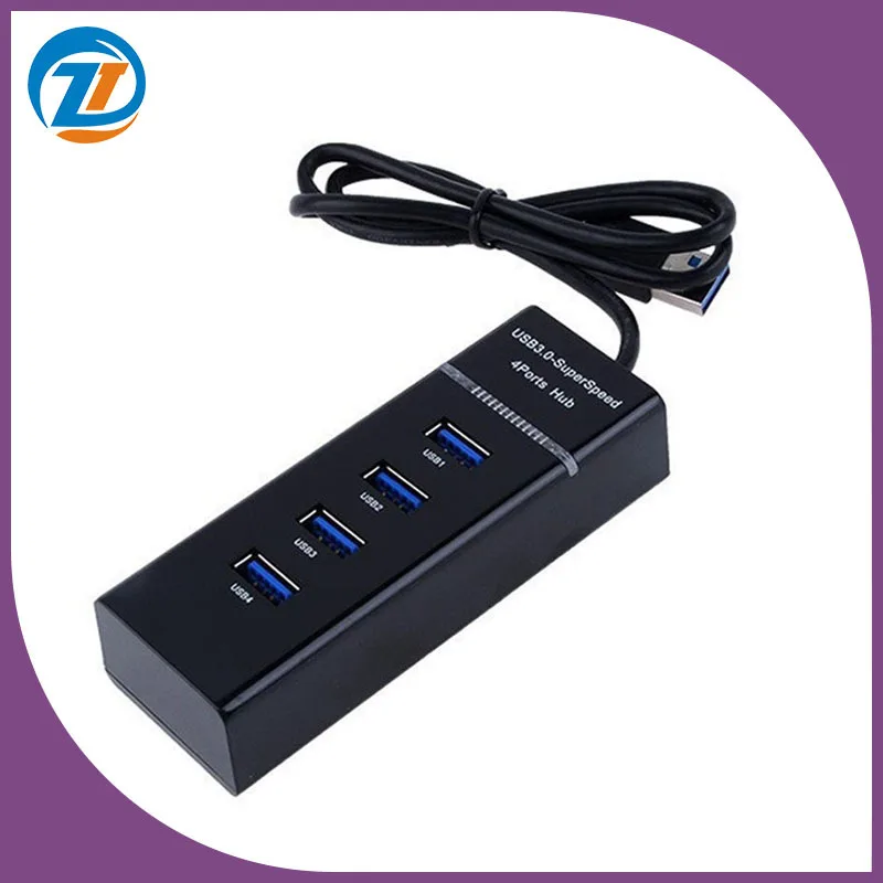 Тип ленты 4 в 1 USB-концентратор 3 0 внешний 4-портовый USB-разветвитель с зарядным устройством micro USB для ноутбука