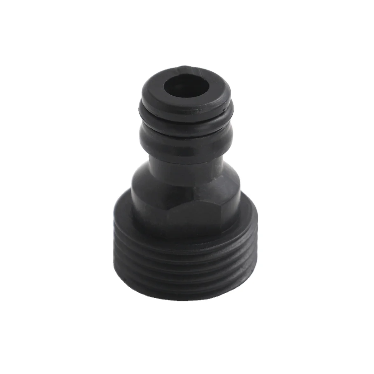 High Quality Cheap Price Black Plastic ABS 3/4 inch Male Thread Nipple Garden Hose Connector