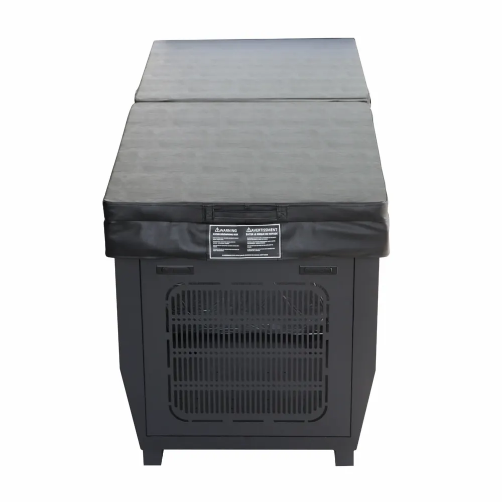Wi-Fi Control Wood Mobile Cold Plunge Ice Bath Tub Stainless Ste Custom Logo Colour Portable Ice Bath Shiller 1 HP