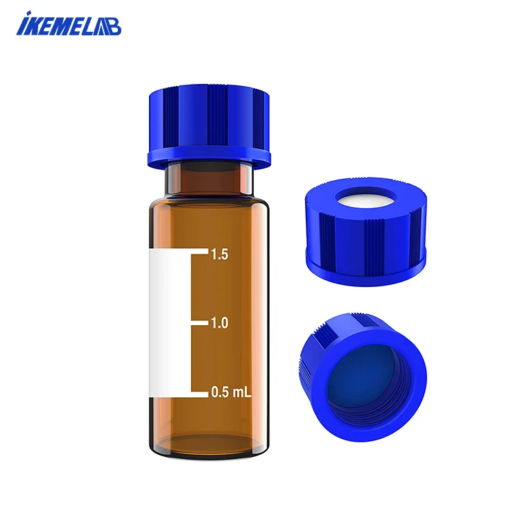 Лабораторные 2 мл флаконы для хроматографии IKEME автопробоотборник из боросиликатного стекла флакон 1 5