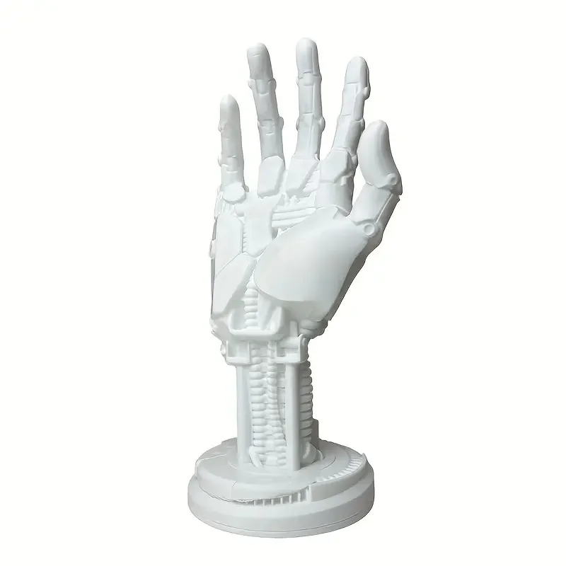 Custom Random Shape 3D Printed Cyberpunk Robotic Arm Figurine for Gaming Controllers & Phones Manufacturers Wholesale