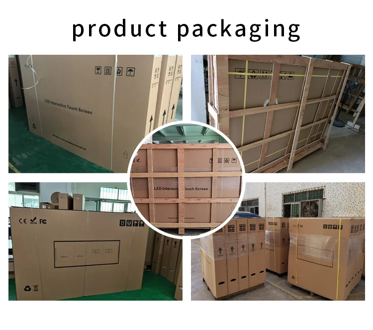 OEM Infrared Touch Screen Wireless Interactive Display Board Smart Kid LED Electronic Nano Blackboard Whiteboard For Classroom