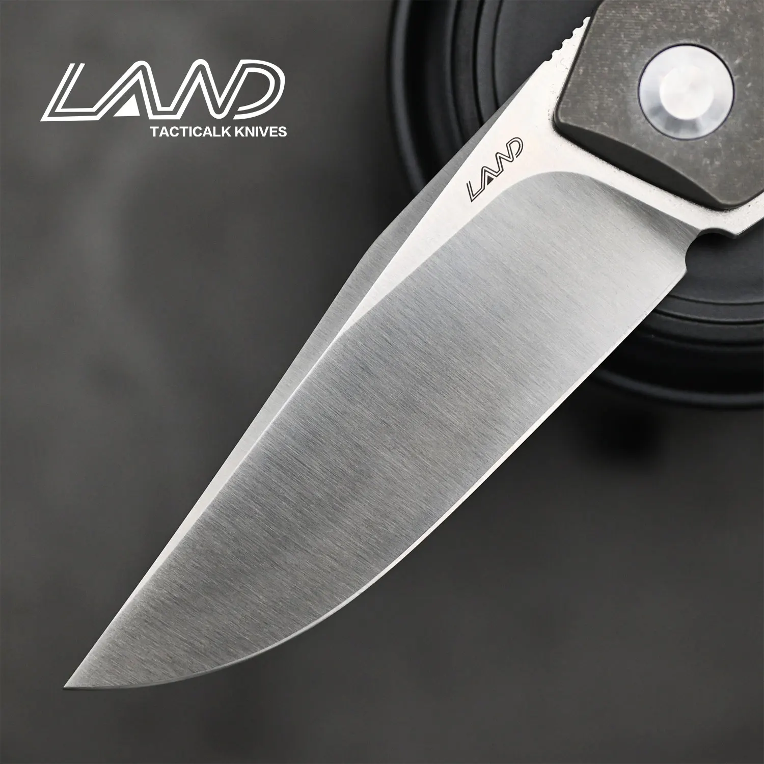 LAND 140 Pocket Folding Knife VG10 Blade TC4 Handle Needle Roller Bearing Hardcore Outdoor Camping Survival Knives