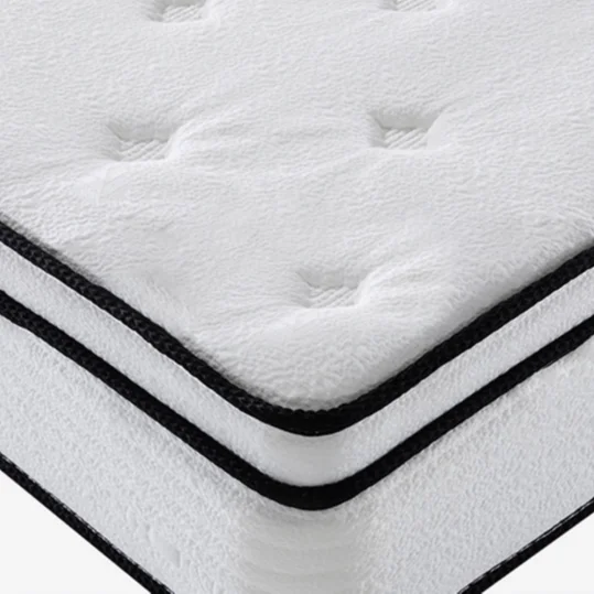 Hot sale eco-friendly durable ultra plush bed room twin topper latex mattress