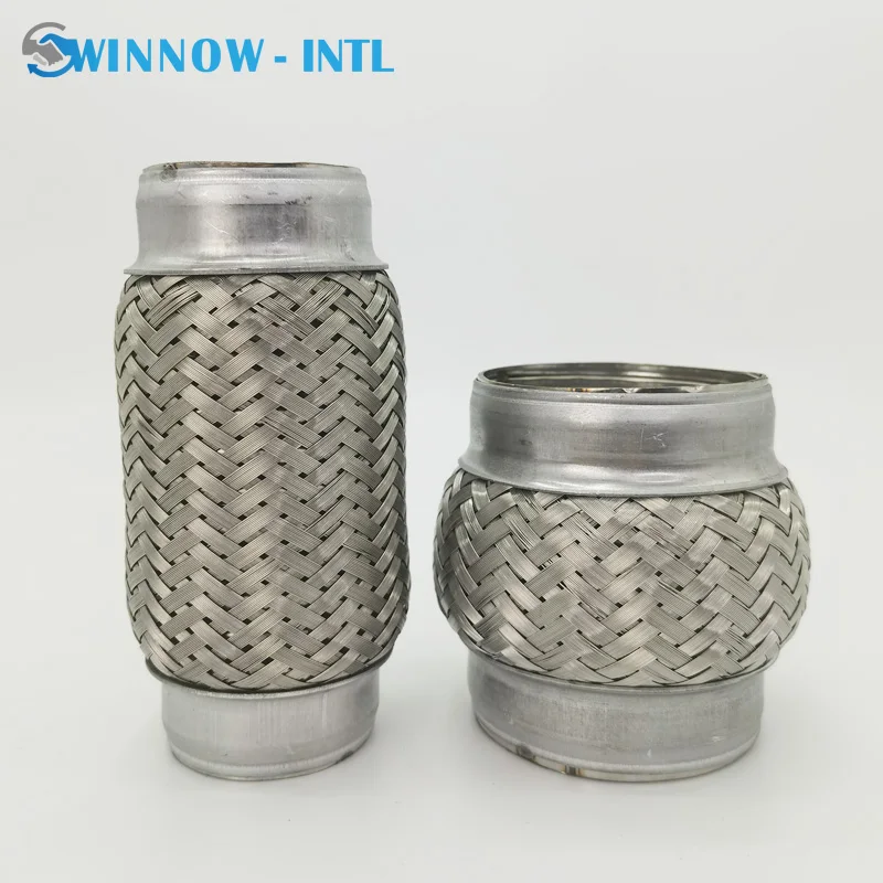 K2 Ferrule With InterLock Car Pipe Tube Exhaust For Muffler Weld Flexible Joint Auto Set Parts Safe