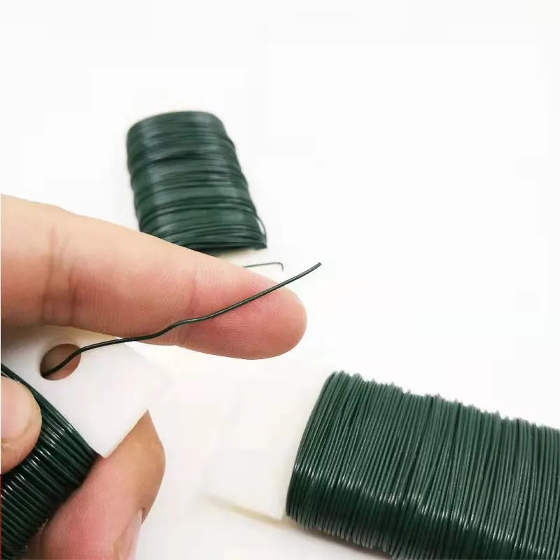 0.7mm/35m Green Flexible Paddle Crafts Christmas Wreaths Tree Garland and Floral Flower wire