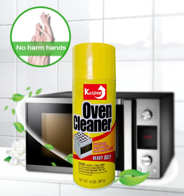 High quality easy off strong grill oven cleaner spray for kitchen