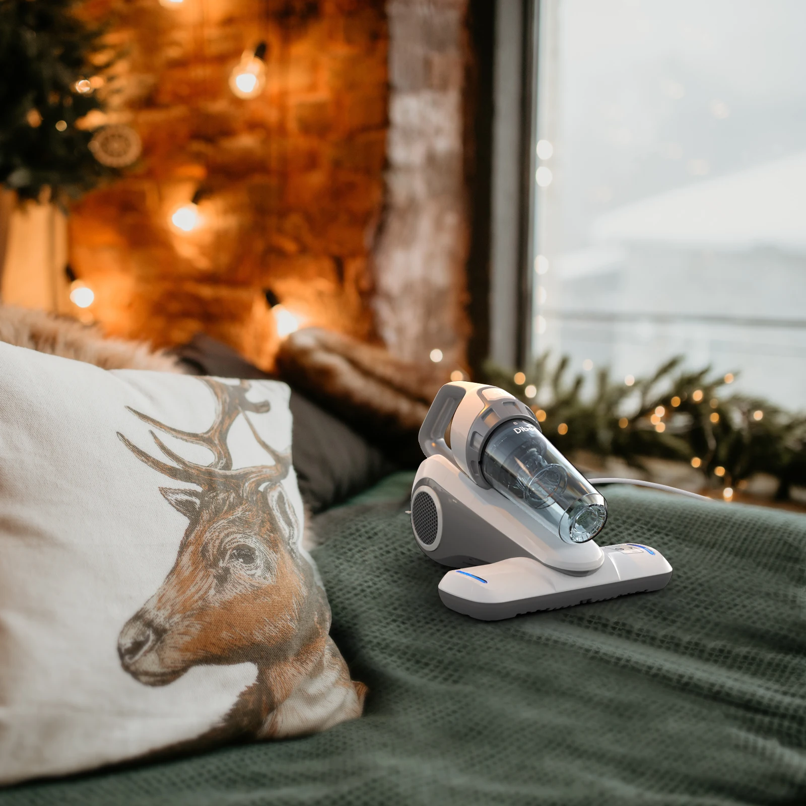 Dibea Good Quality Hot Sales Bed Vacuum Cleaner With UV Light For Mattress Cleaning