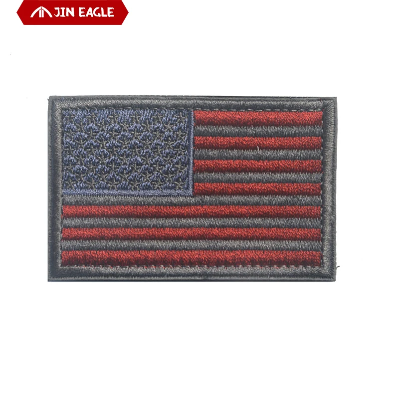Personalized High Quality Distinctive Country Flag Badges Armband Embroidery Badges Pvc Tactical Badges