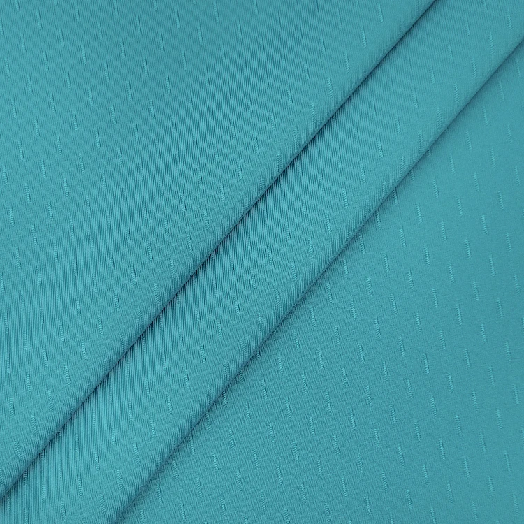 New Fashion Knitted Stretch Fabric 86 Nylon 14 Spandex Material Jacquard Fabric For Clothing