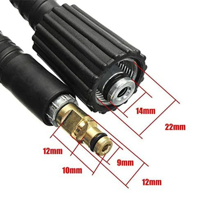 European Standards Pvc Soft Flexible High Pressure Water Hoses With Quick Connector