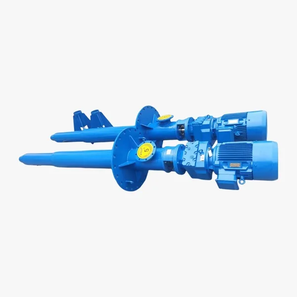 Immersed Vertical Progressive Cavity Single-Screw Pumps with Bracket or Flange / Vertical progressive cavity pump