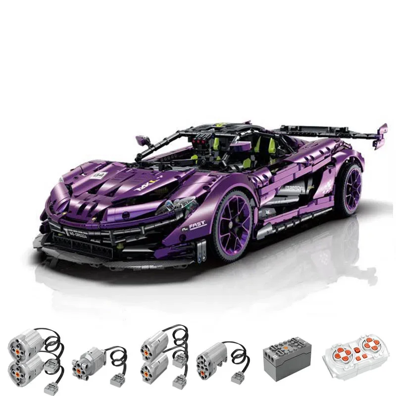 IN STOCK 3568pcs Technical Remote Control Sports Car Model MOC P1 Racing Car Bricks Toys for Boys Gift  Building Blocks Sets