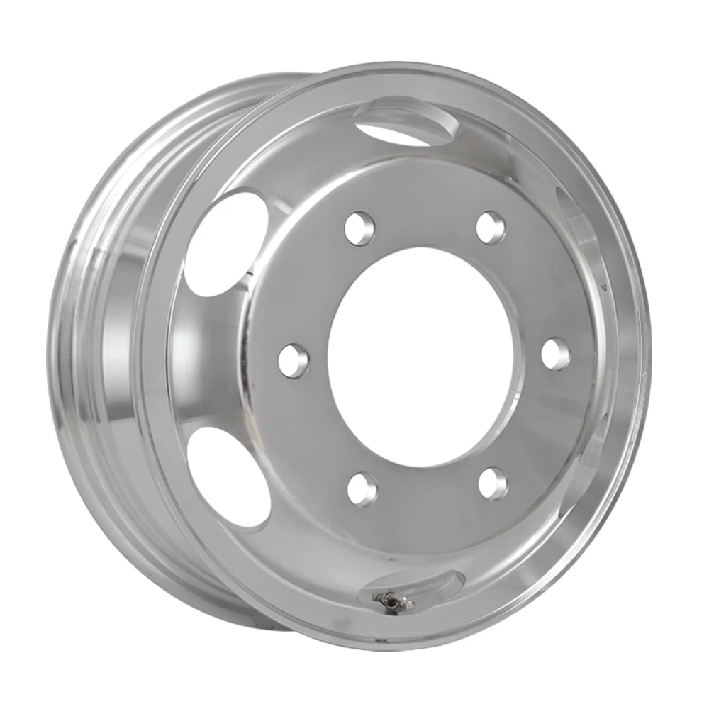 PDW Bus Wheel Six Bolts 16.0x5.50 High Quality Coach Wheel Commercial Tubeless Truck Aluminum Wheel