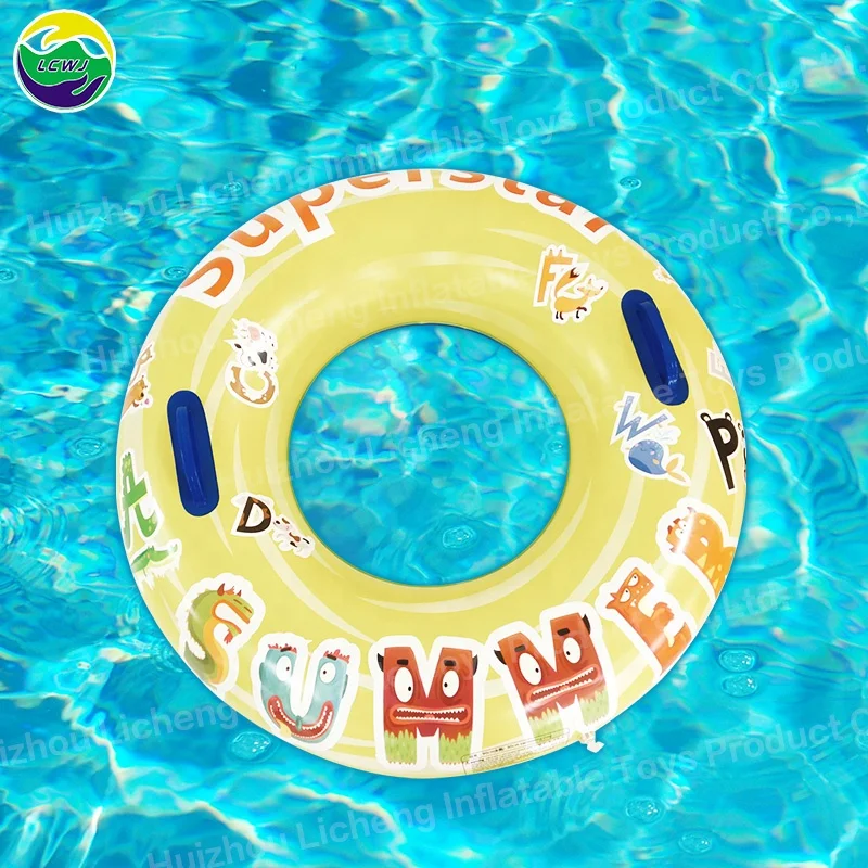 LC inflatable swimming ring Amazon custom pool float beach toys for kids and adults