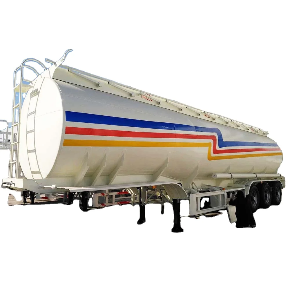 2024 3 Axle 40000 Liters Oil Tanker Fuel Tank Semi Trailer