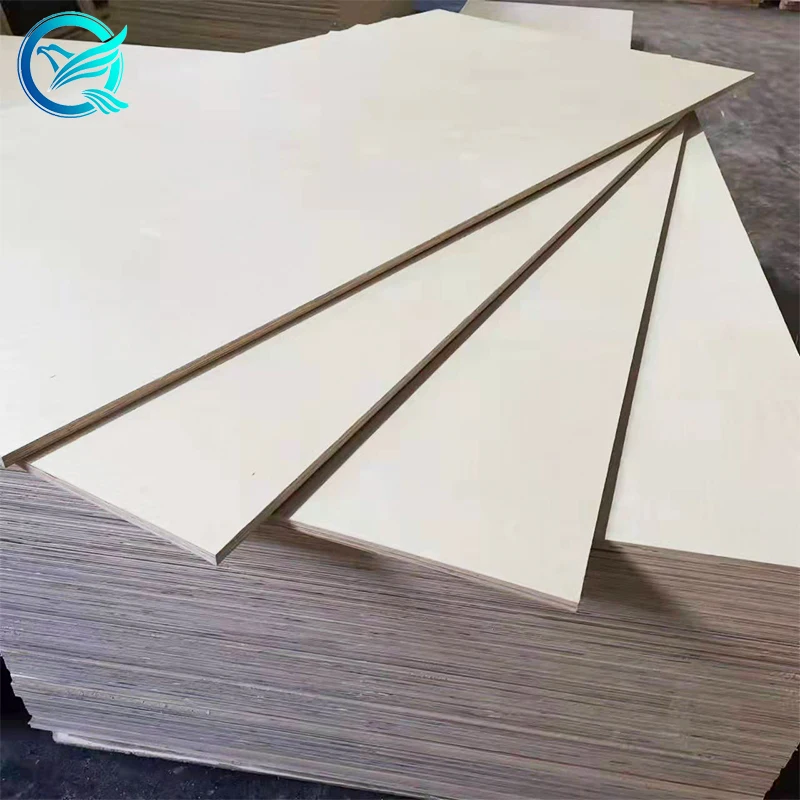 5mm flexible poplar plywood / flexi bendable plywood sheets for furniture and laser cut