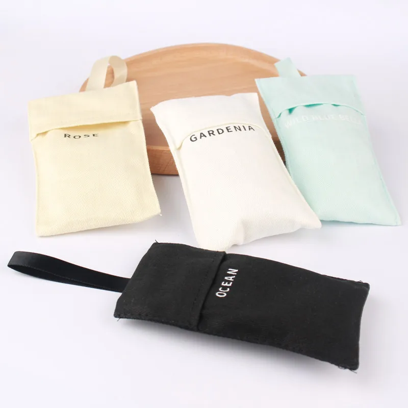 Private Label Custom Scents Scented Sachet Bags Natural air Freshener Aroma Beads Perfume Fragrance Linen Sachet