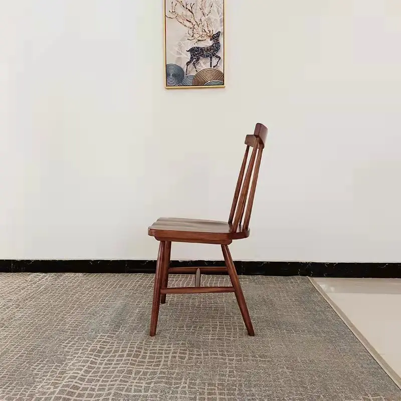 China Supplier Wholesale Home Kitchen Furniture Soild Wood Dining Chair