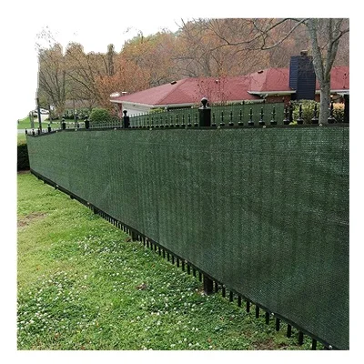 Высокое качество HDPE зеленая защитная сетка ограждение для уличного затенения на заднем дворе