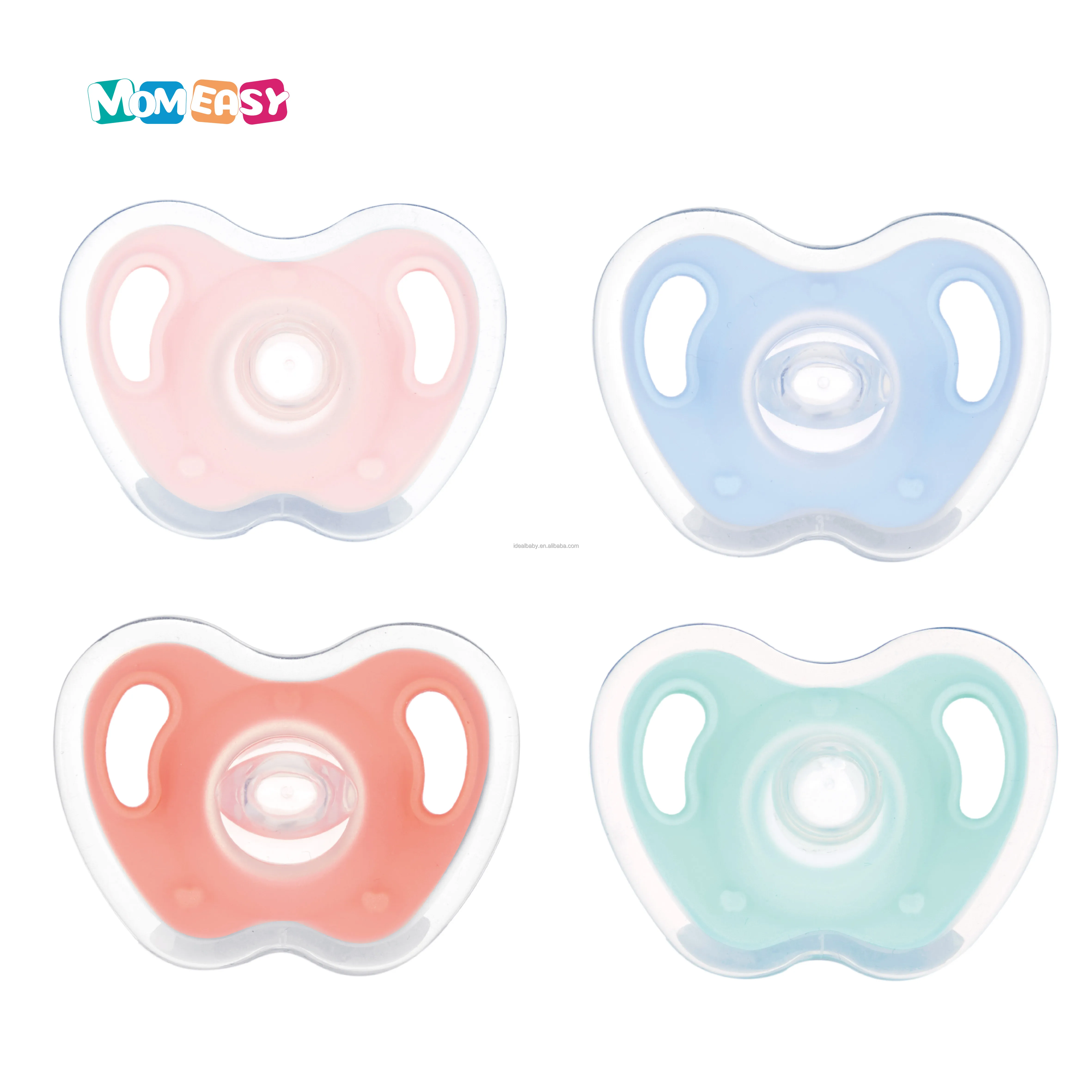 Full Silicone Baby Pacifier BPA Free Baby Soother Physiological/Orthodontic Teat
