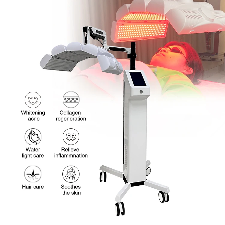 Photodynamic Light Therapy Bio-Light Facial Skin Care Therapy Red-Light Led Pdt Acne Removal Pdt Lamp Blue Therapy Machine Price