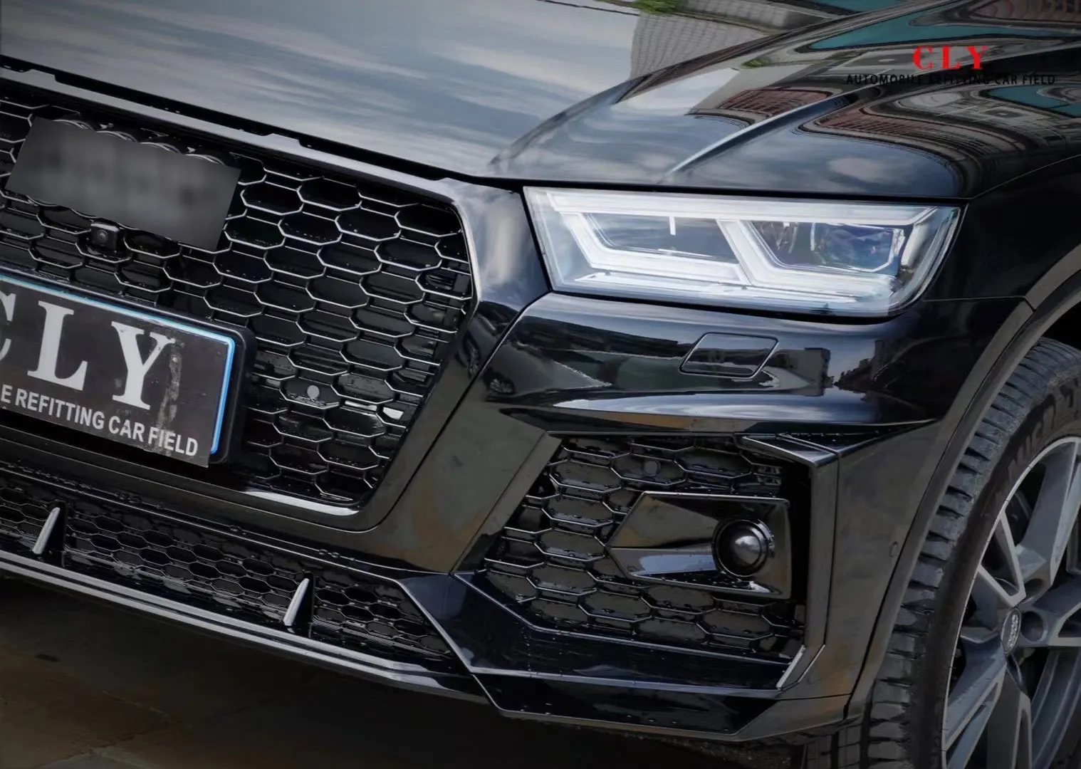 Новый стиль для Audi Q5 Upgrade to RSQ5 SQ5 Star Shine автомобильный бампер