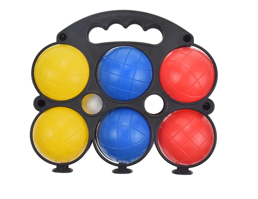  6 шт. пластиковый шар Bocce с чехлом для переноски игры на открытом воздухе детей и взрослых игрушки Водный Шар играть