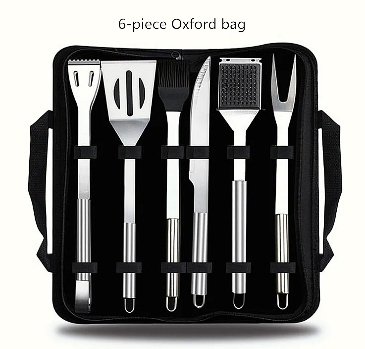 BBQ Grill Tools Set Barbecue Accessories - Stainless Steel Utensils with bag - Complete Outdoor Grilling Kit barbecue tools