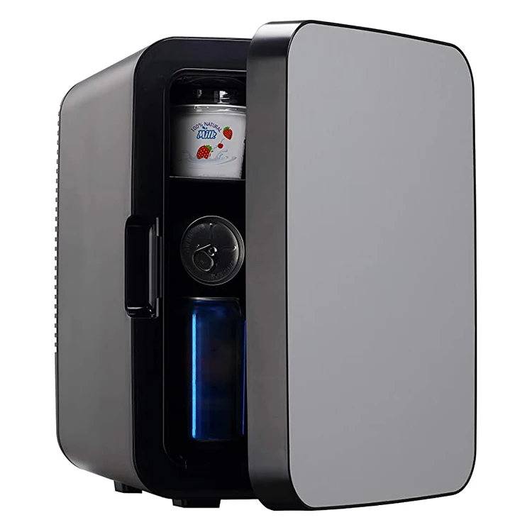 NIHAO customized portable mini  refrigerator with glass door for indoor outdoor promotion