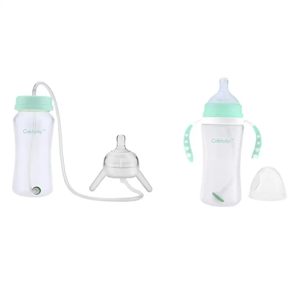 Hiqh quality hands free portable paced bottle feeding for baby
