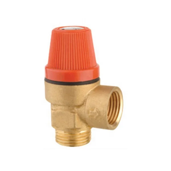 China factory 1/2 inch DN15  brass safety valve brass pressure relief valve