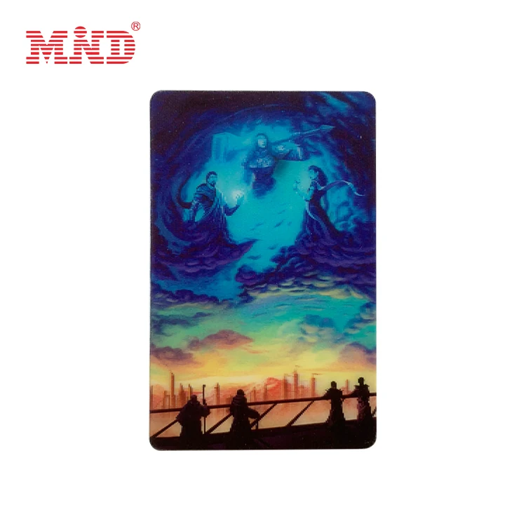 Custom Printing 3d Greeting Lenticular Business Cards 3d Picture Card