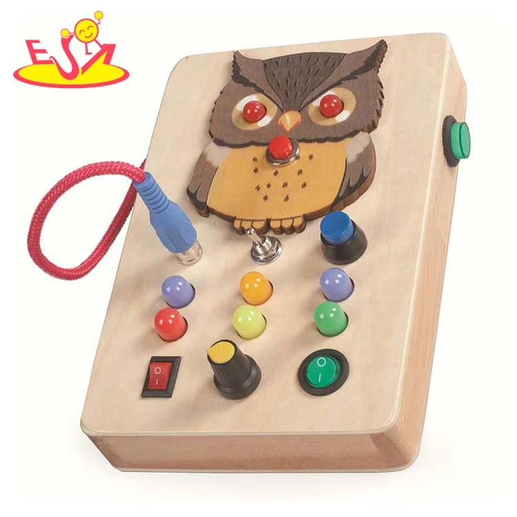 Wholesale Educational House Balance Toy Wooden Stacking Blocks For Kids W11F123