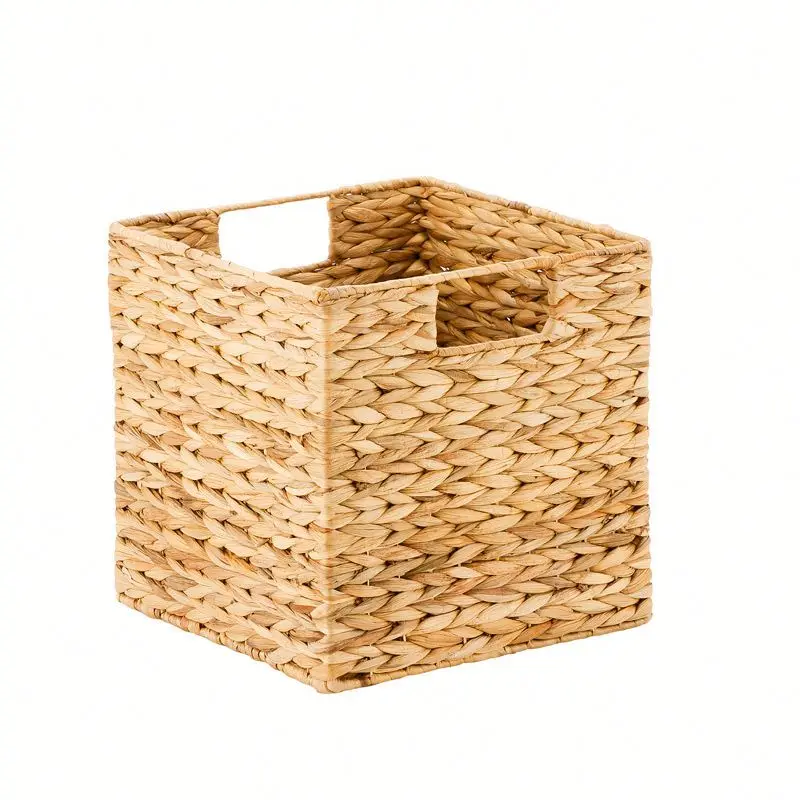 Home Use Handmade Water Hyacinth Storage Basket