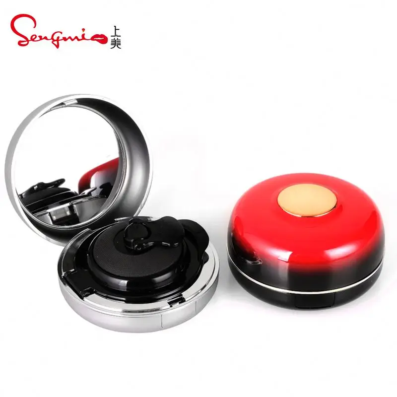 W504 12g Customized New Arrival Round Basic Air Cushion Case With Puff
