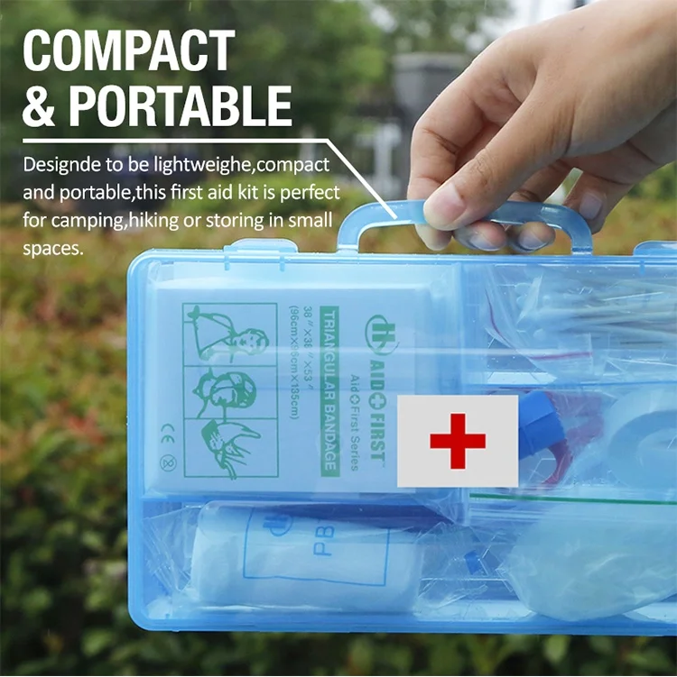First-aid kit Survival Gear  Home first aid box With Household Items  Medical Supplies tactical first aid kit