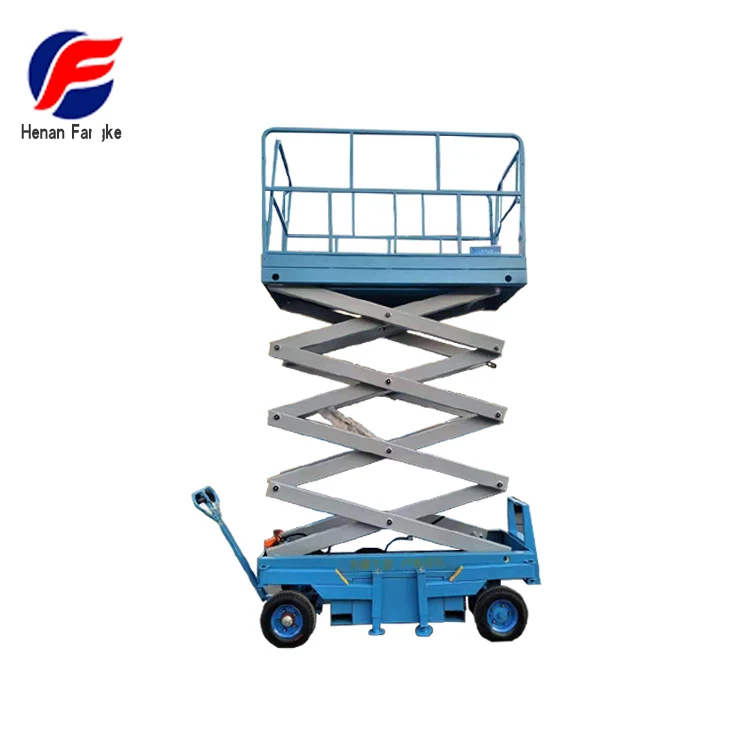 Workshop Building Electric Scissor Lift Platform