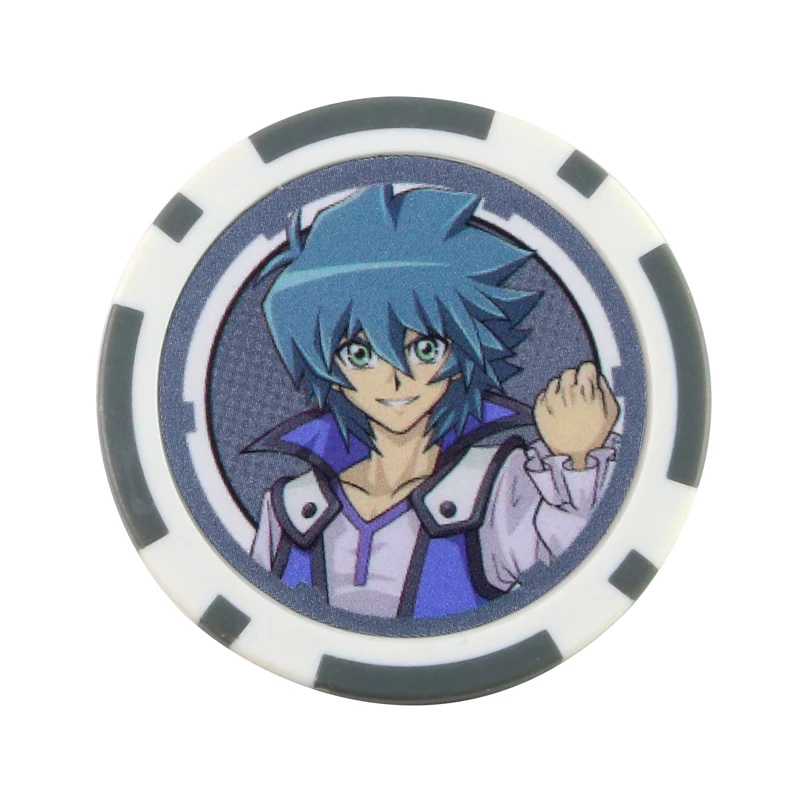  Чипсы Монте-Карло глиняные покерные чипсы для казино с золотой наклейкой на заказ