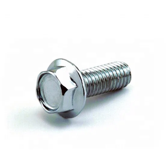 China Gold Supplier High Precision Fastener Stainless Steel Flange Hex Bolt with Size Customizable