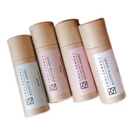 
Custom Full Color Printed Friendly Cosmetics Cylinder Packaging Cardboard Round Kraft Eco Push Up Lip Balm Paper Tube 