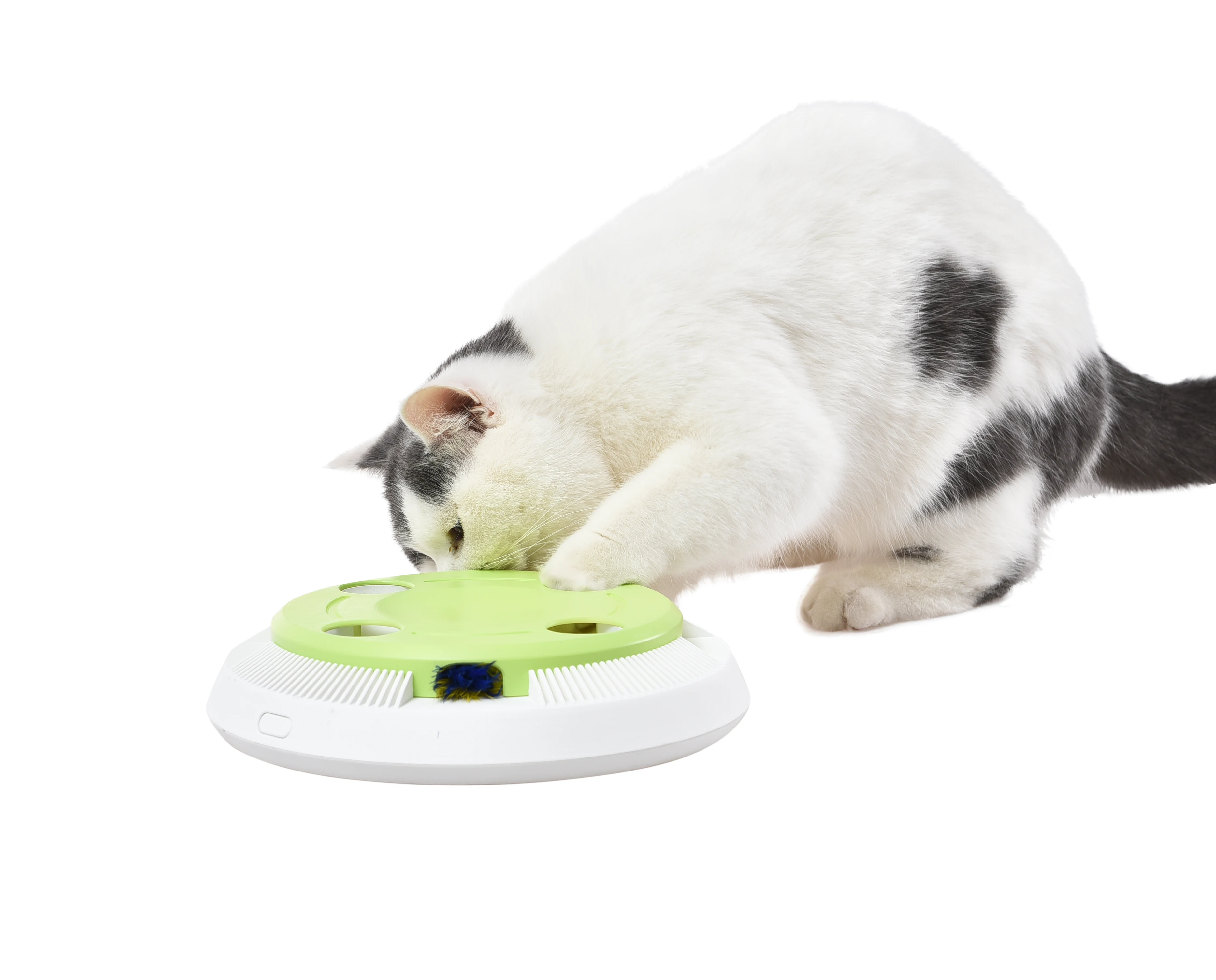 Hot Sale Smart Pet Toy Cat Interactive Product Rotating Feather Electronic Cat Toy