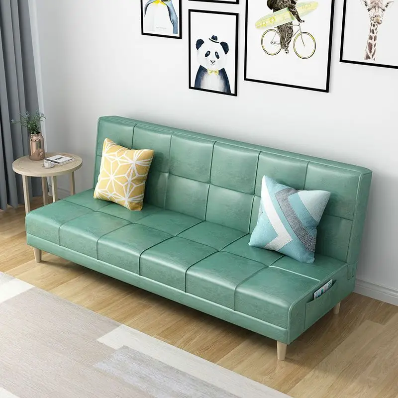 Contemporary Elegant Modern Home Furniture Living Room Fabric Sofa Bed made of technology fabric with metal legs for Home Use