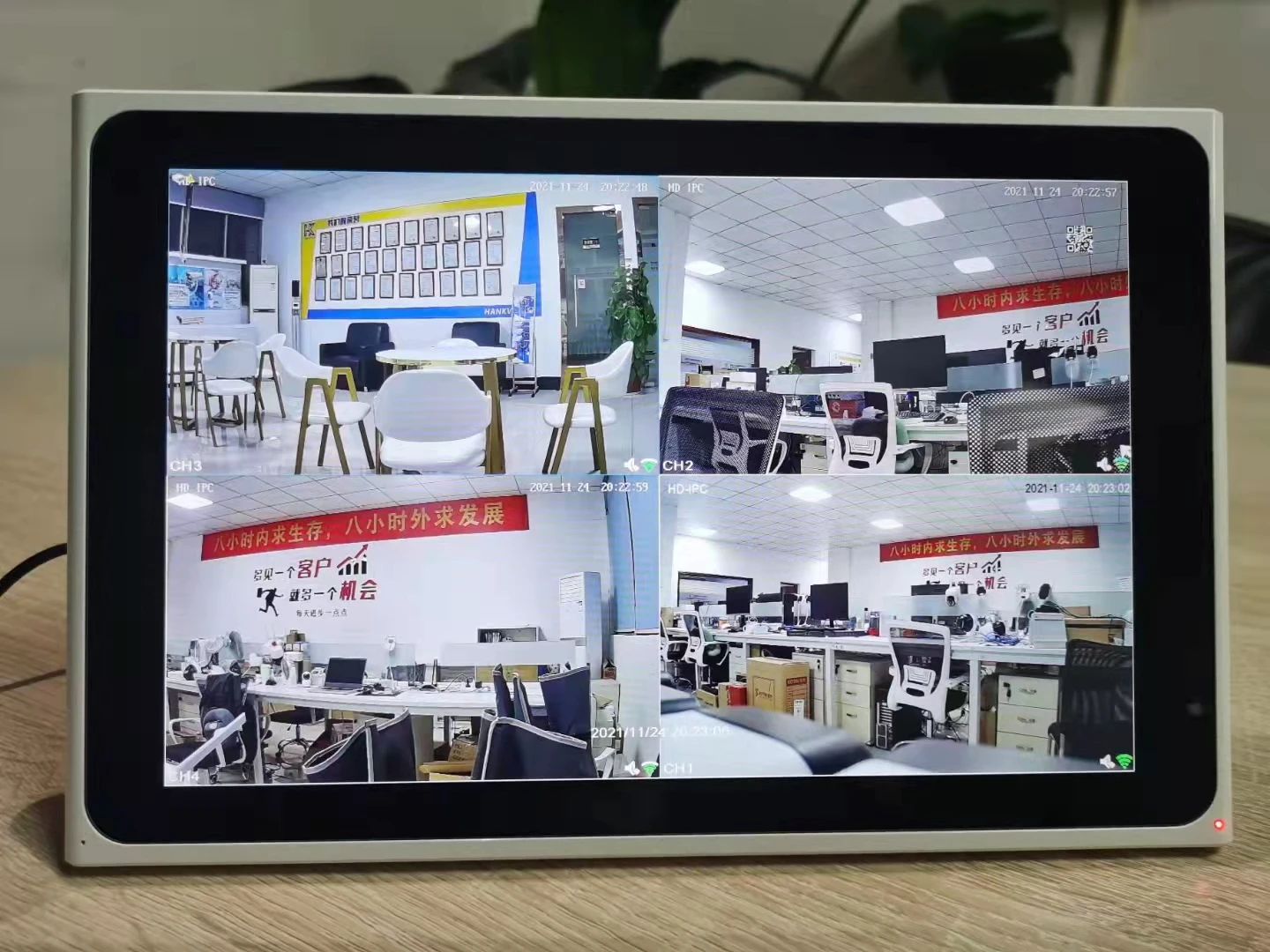 Беспроводная система безопасности Tuya 4CH 2MP 1080P водонепроницаемая Wi-Fi цилиндрическая камера