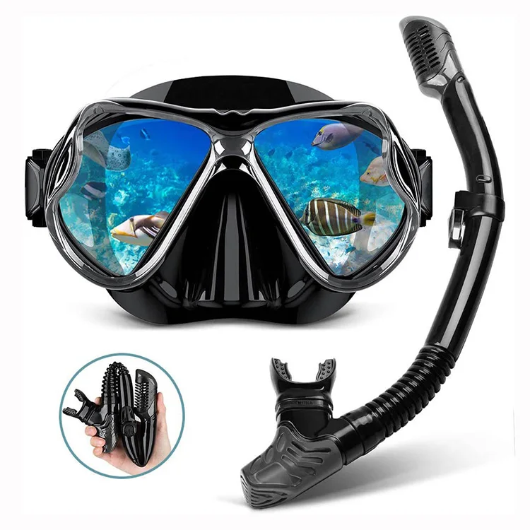 Amazon Hot Sales Scuba Diving Mask Snorkel Set Swimming Snorkeling mask Set for Adults and Youth