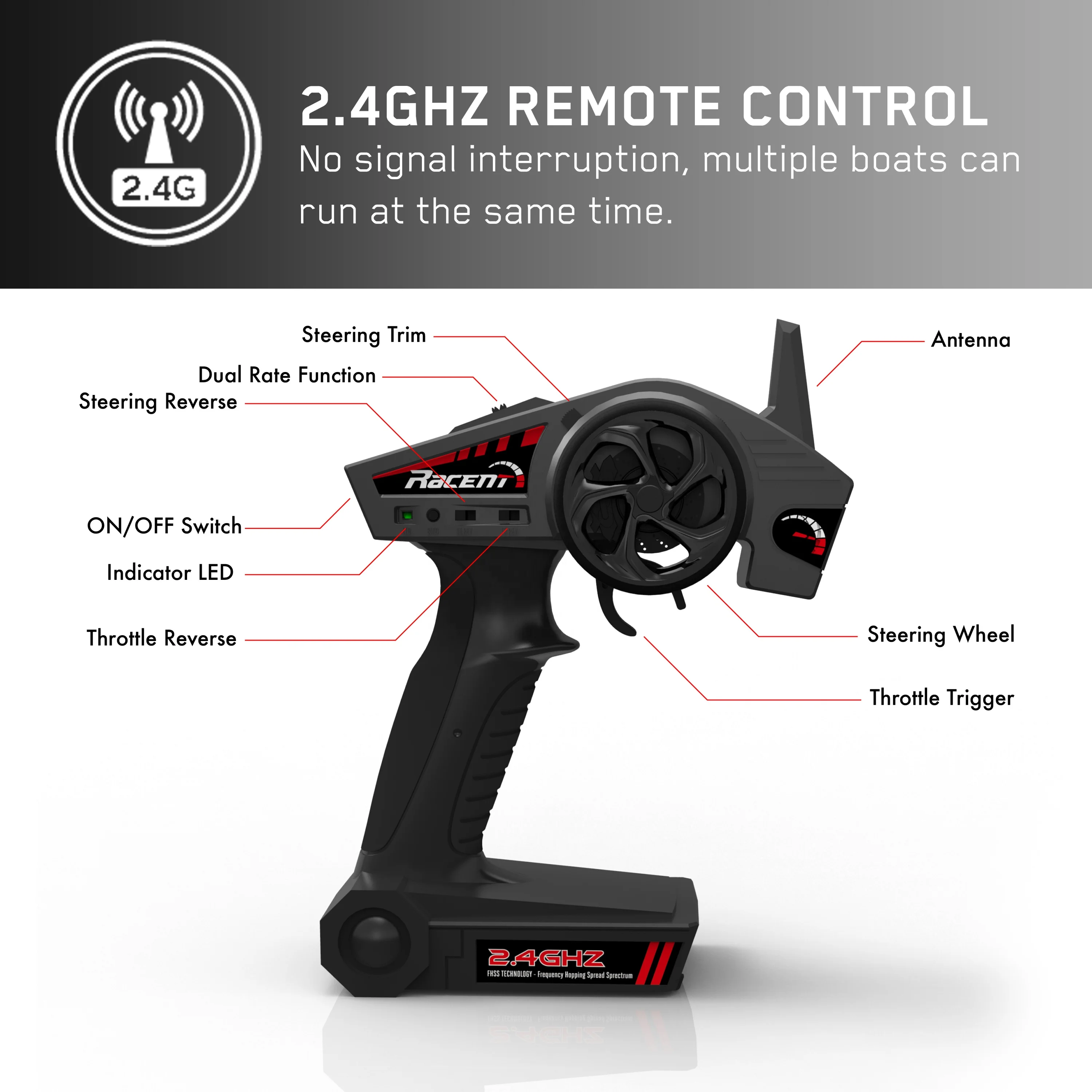 Long Range Remote Control Rc Yacht Boat Rc Sailboat High Speed Ship Professional Plastic Electric Original Box Outdoor