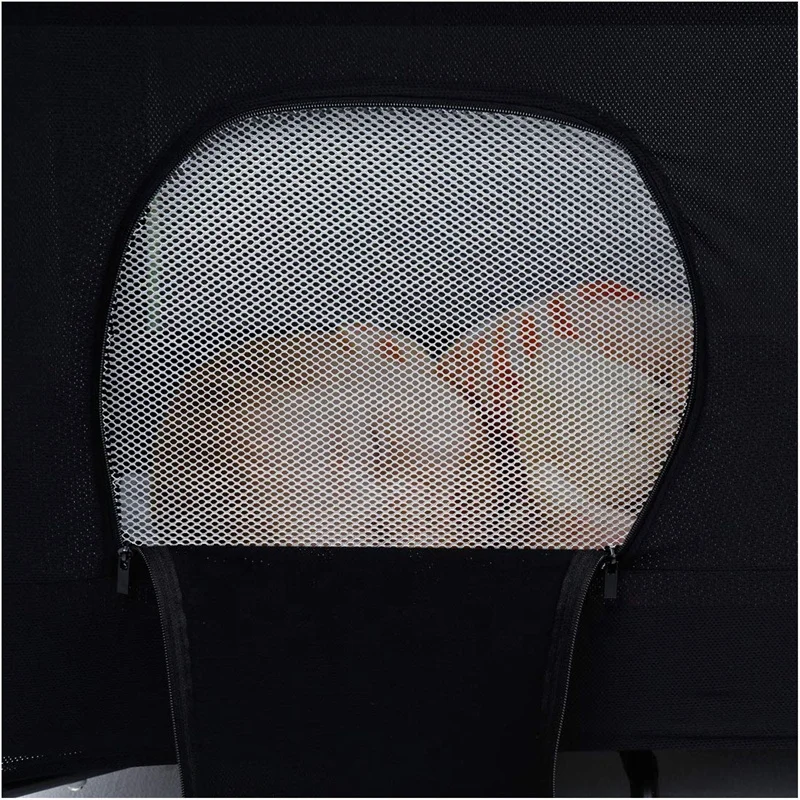  Customized Breathable elastic have stock Crib tent cover Mesh Baby Cover crib